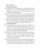 Capitulo: Presentación Antecedentes de Problema