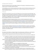 MARX - MATERIALISMO HISTORICO.