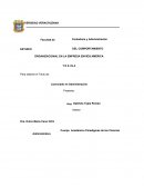 Comportamiento organizacional EN LA EMPRESA ENVÍOS AMÉRICA