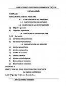 Como estructurar capitulos de tesis