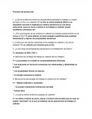 Procesos de producción