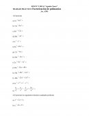 TRABAJO PRÁCTICO: Factorización de polinomios