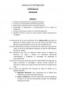 CANALES DE DISTRIBUCIÓN CAPITULO 12 RESUMEN