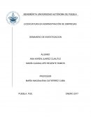 BENEMÉRITA UNIVERSIDAD AUTÓNOMA DE PUEBLA LICENCIATURA EN ADMINISTRACIÓN DE EMPRESAS