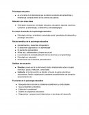 Psicología educativa es una rama de la psicología que se dedica al estudio del aprendizaje y enseñanza humana dentro de los centros educativos. Relación con otras áreas