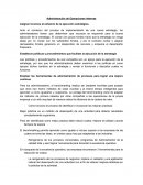 Administración de operaciones internas. Asignar recursos al esfuerzo de la ejecución estratégica