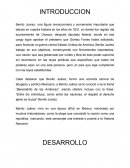 Benito Juarez una figura revolucionaria y sumamente importante que debuto en nuestra historia en los años de 1831