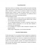 TALLER DE TERAPIA GRUPAL