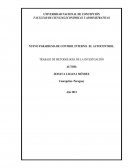 NUEVO PARADIGMA DE CONTROL INTERNO. EL AUTOCONTROL