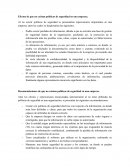 Efectos de que no existan políticas de seguridad en una empresa