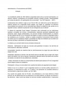 ENSAYO ADM Y FUNCIONAMIENTO SGSSC