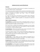 Administración del canal de Distribución