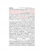 Escritura constitucion Organizacion No Gubernamental