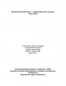 Momento Intermedio Paso 1 – Operatividad entre conjuntos Fase Grupal