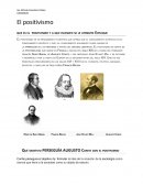 El positivismo es un pensamiento filosófico