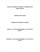 La actualidad económica y política en el mundo