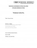 ESTUDIOS GENERALES LETRAS TRABAJO GRUPAL