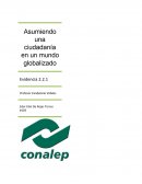 Asumiendo una ciudadanía en un mundo globalizado