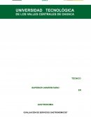 Evaluación de servicios gastronómicos