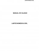 MANUAL DE CALIDAD LABTECNOMEDICA EIRL