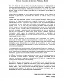 Entre la Vocación de Servicio Público y Mentir