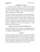 El mercado y el Estado. Objetivos a los cuales el mercado no está obligado a servir