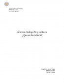 Dialogo Fe y Cultura
