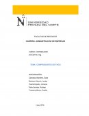 Administracion de empresas. Comprobantes de pago