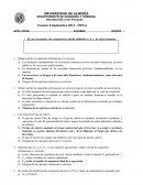 Introducción a las Finanzas preguntas