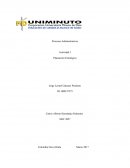 Procesos Administrativos Actividad 3 Planeación Estratégica