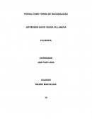 POESIA COMO FORMA DE RACIONALIDAD JEFFERSON DAVID VESGA VILLANOV