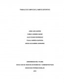 TRABAJO DE CAMPO EN EL ÁMBITO DEPORTIVO