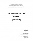 La Historia De Las Cosas. (Análisis)