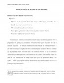 CONFERENCIA 17: EL SENTIDO DE LOS SÍNTOMAS