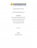 Actividad de aprendizaje No: 4 Desarrollo empresarial colombiano