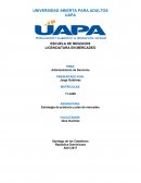 Tarea Administracion de ventas. Estrategia de producto y plan de mercadeo