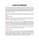 Caso de Liderazgo sted supervisa a Marta una excelente colaboradora