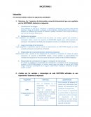 INCOTERMS. En esta tarea debes realizar las siguientes actividades