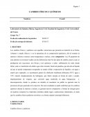 Cambios físicos y químicos de los materiales