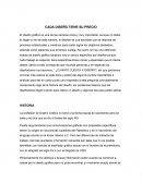 CADA DISEÑO TIENE SU PRECIO