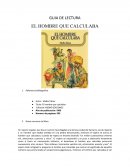 GUIA DE LECTURA EL HOMBRE QUE CALCULABA