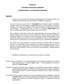 GESTIÓN DE RECURSOS HUMANOS INTRODUCCIÓN A LOS RECURSOS HUMANOS