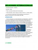 RELACIONES INTERNACIONALES Facultad de Derecho – UDELAR