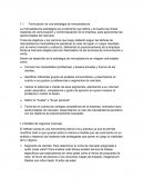 Formulación de una estrategia de mercadotecnia