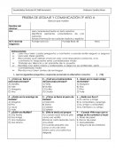 PRUEBA DE LEGUAJE Y COMUNICACIÓN 3° AÑO A Barcos que vuelan