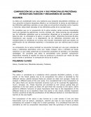 COMPOSICIÓN DE LA SALIVA Y SUS PRINCIPALES PROTEÍNAS: ESTRUCTURA FUNCIÓN Y MECANISMOS DE ACCIÓN