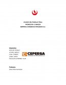 Trabajo promocion e imagen AVANCE DELTRABAJO FINAL PROMOCIÓN E IMAGEN EMPRESA CERÁMICOS PERUANOS S.A