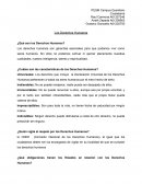 Los Derechos Humanos ¿Qué son los Derechos Humanos?