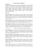 Tipos de procesos termodinámicos Introducción