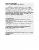 Estructura organizacional El Concejo